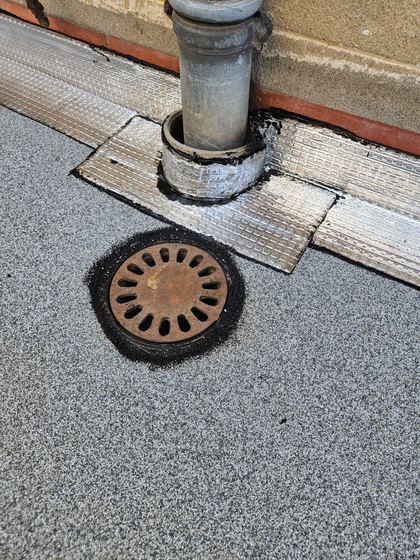 Évacuation des eaux pluviales d’une terrasse