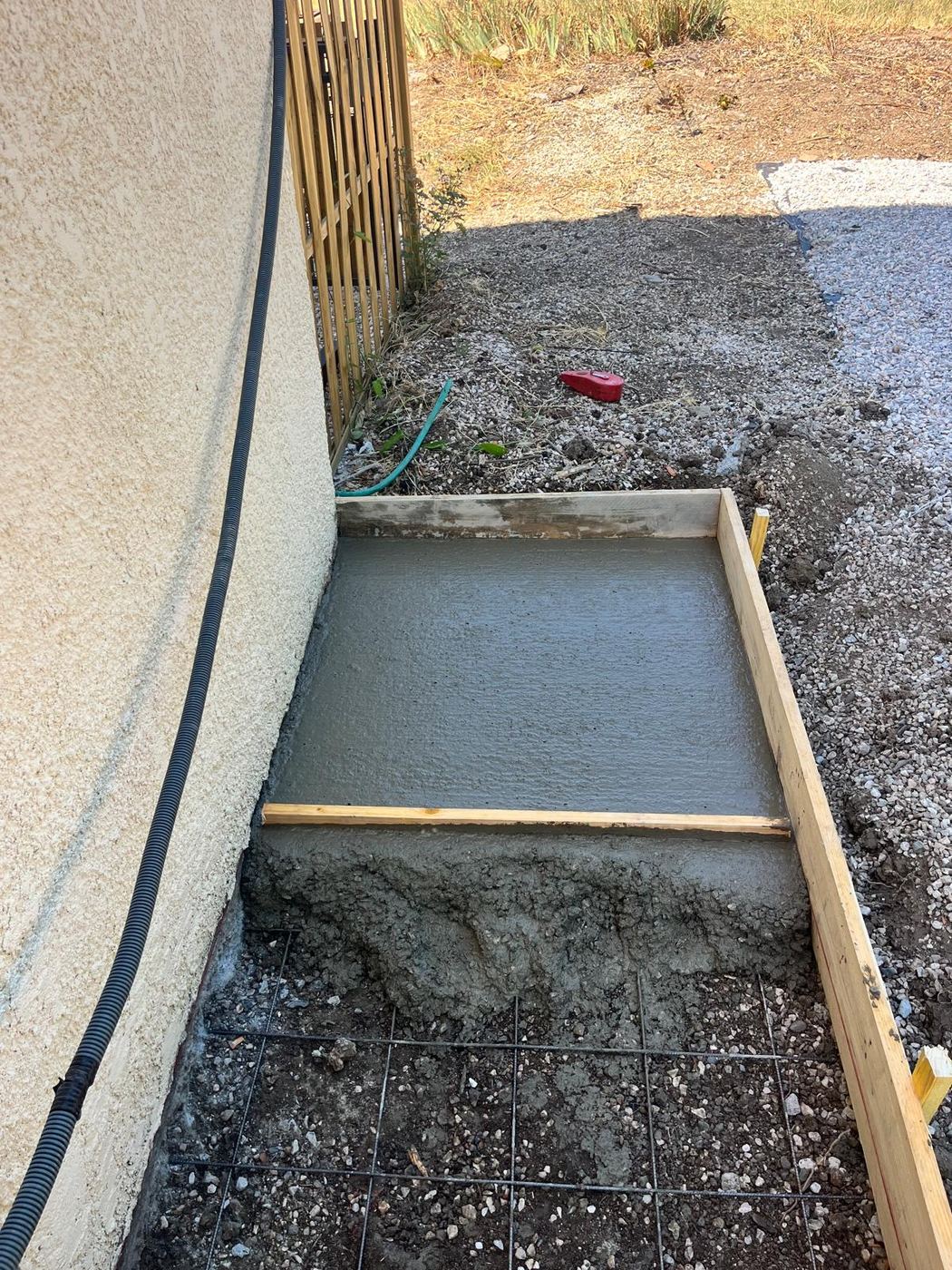Ferraillage et coulage