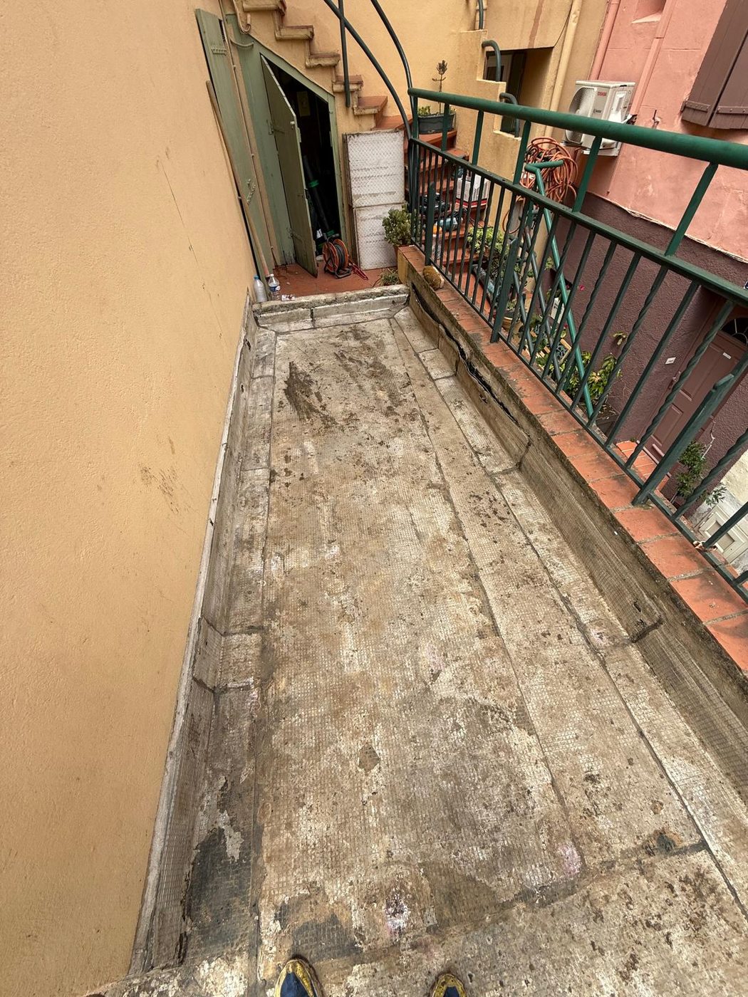 Céret · Terrasse avant travaux